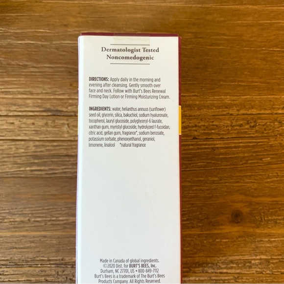 Burt’s Bees Intensive Firming Serum - Renewal Skin C… - Picture 4 of 6